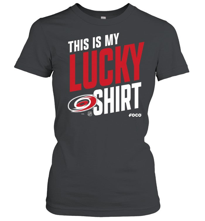 This is my lucky shirt Carolina Hurricanes team fan apparel andise Unisex T-Shirt