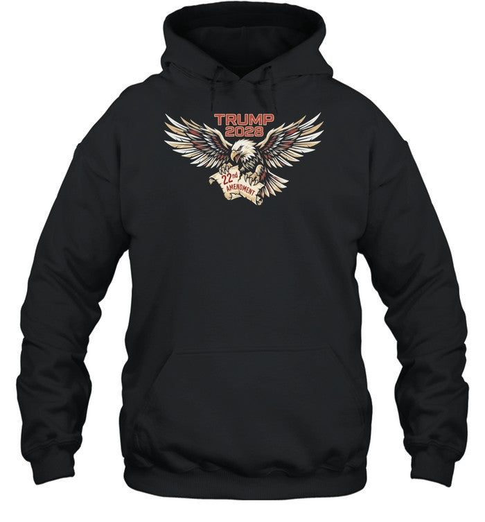 Trump 2028 22nd Amendment Eagle US Constitution Unisex T-Shirt