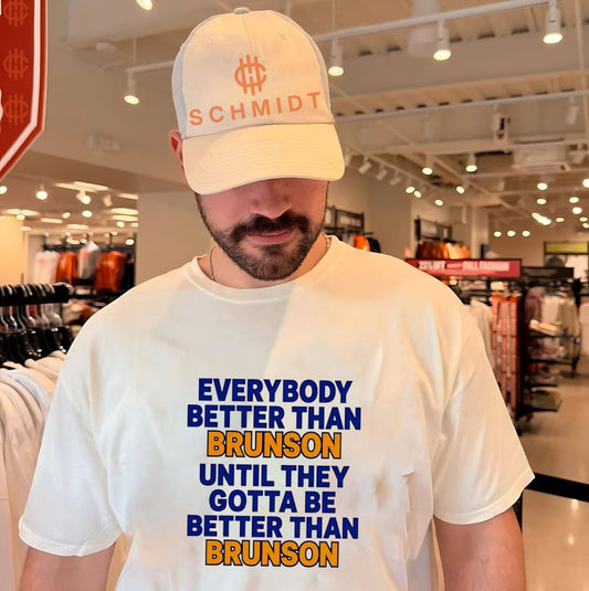 New York Knicks everybody better than Brunson until they gotta be better than Brunson shirt