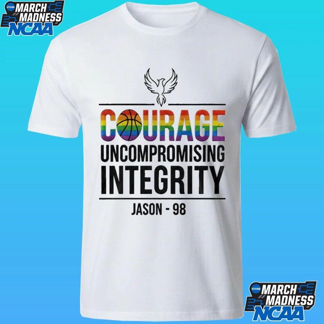 Courage Uncompromising Integrity Jason 98 Commemorative Shirt