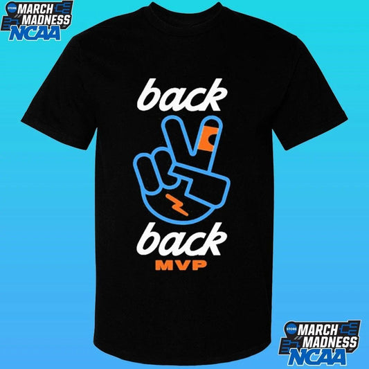 Shai Gilgeous Alexander Piece Hand Mvp Oklahoma City Thunder Basketball Back 2 Back Shirt