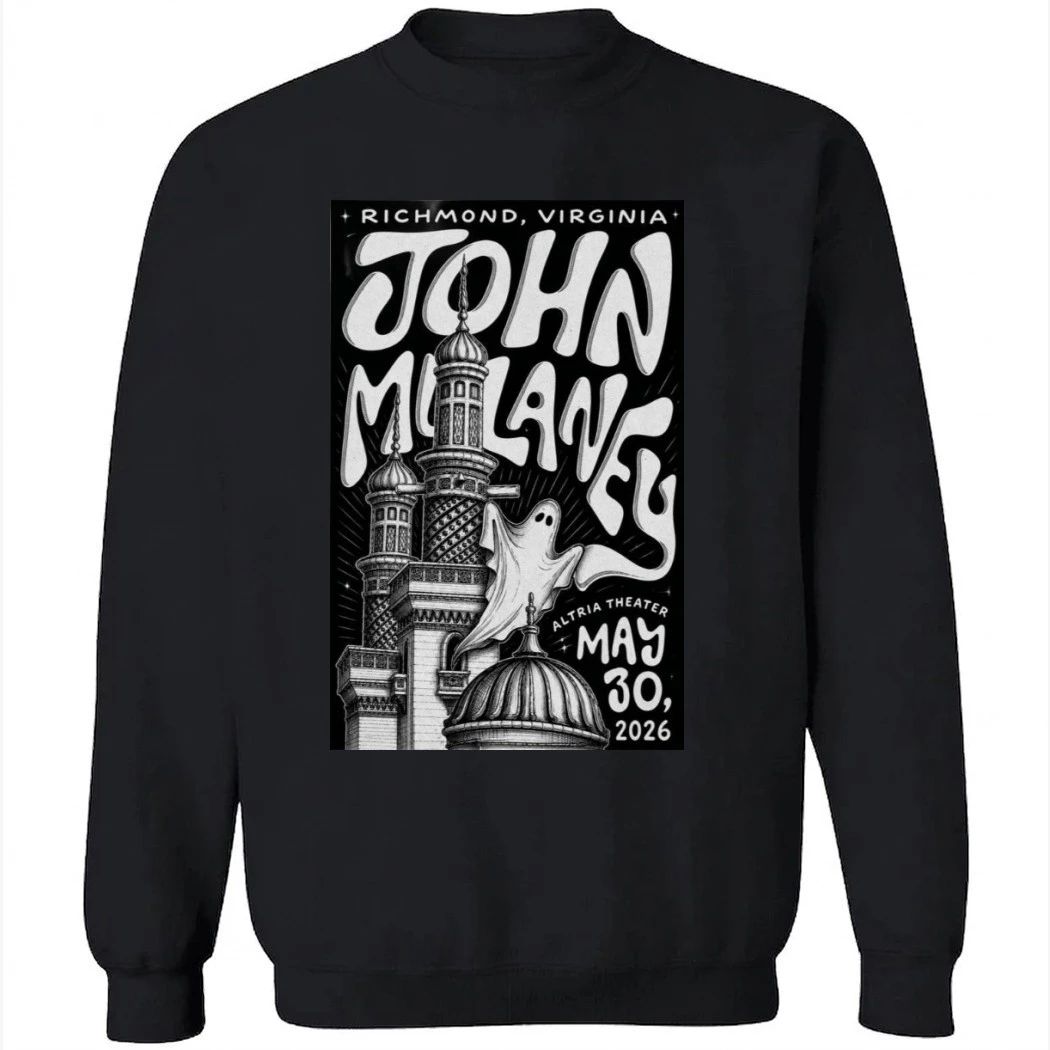 John Mulaney Poster Altria Theater. Richmond, VA May 30, 2026 Shirt