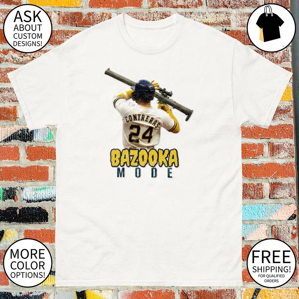 William Contreras Bazooka Mode Milwaukee Baseball shirt