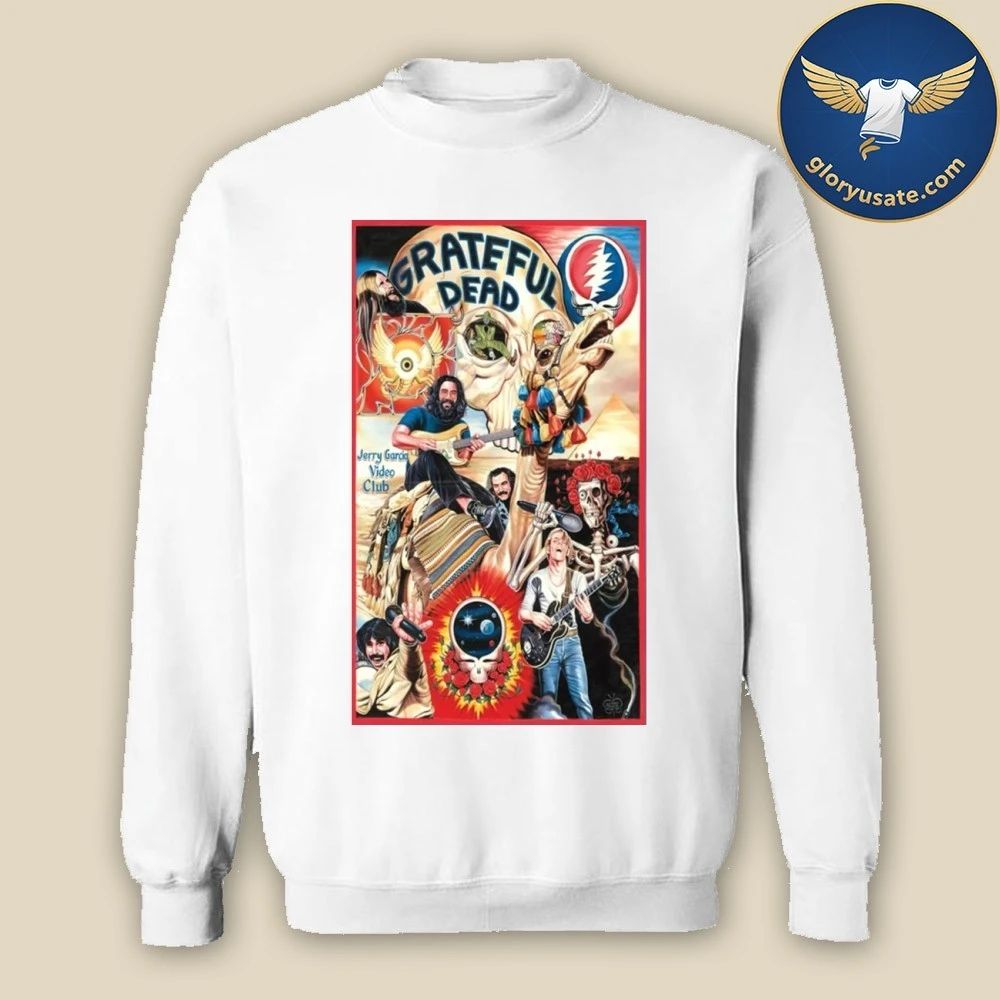 Grateful Dead Jerry Garcia Video Club Tour 2026 Poster Shirt