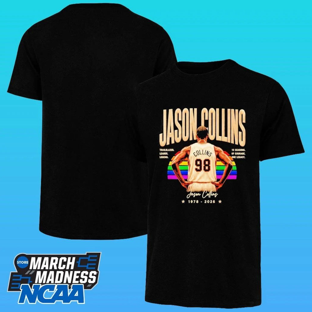 Jason Collins #98 Trailblazer Leader 1978 2026 Retro Shirt