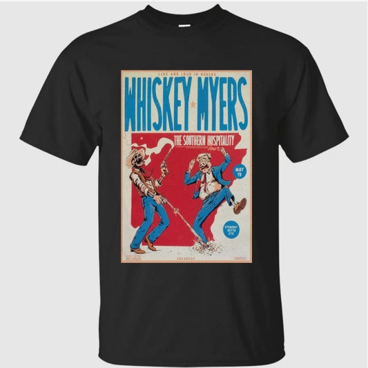 Whiskey Myers concert Rogers, Walmart AMP, May 19, 2026 Shirt