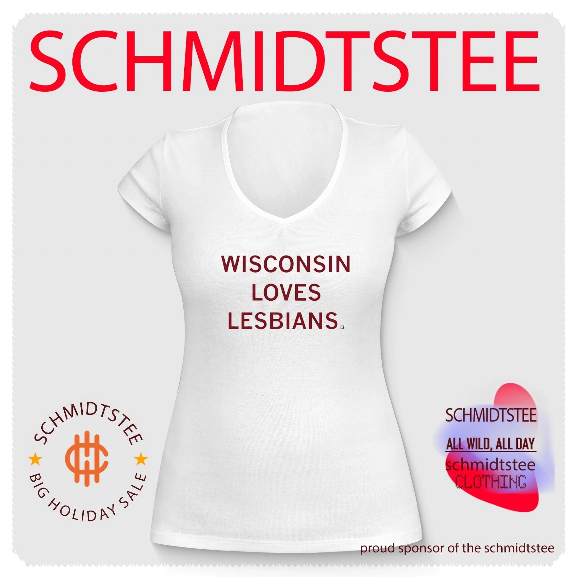 Wisconsin Loves Lesbians shirt