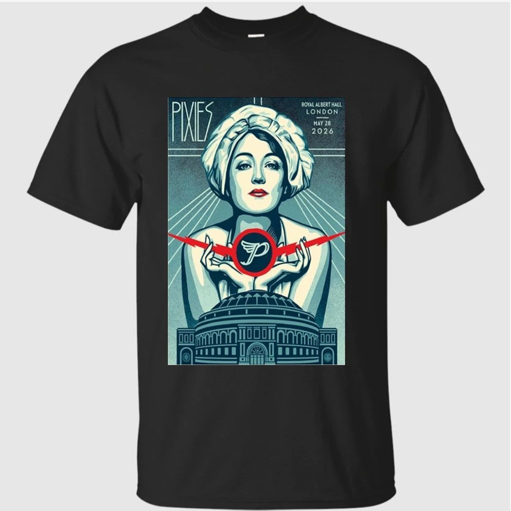 Pixies May 28 2026 Live Royal Albert Hall Kensington Gore Poster Pixies May 28 2026 Live Royal Albert Hall Kensington Gore Poster Shirt