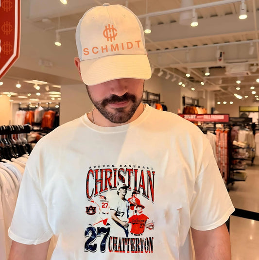 Auburn Baseball Christian Chatterton number 27 shirt