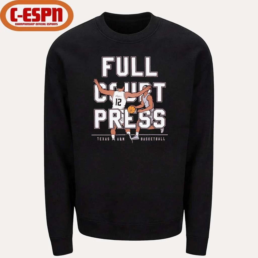 Texas A&M Aggies Basketball Full Court Press T-Shirt