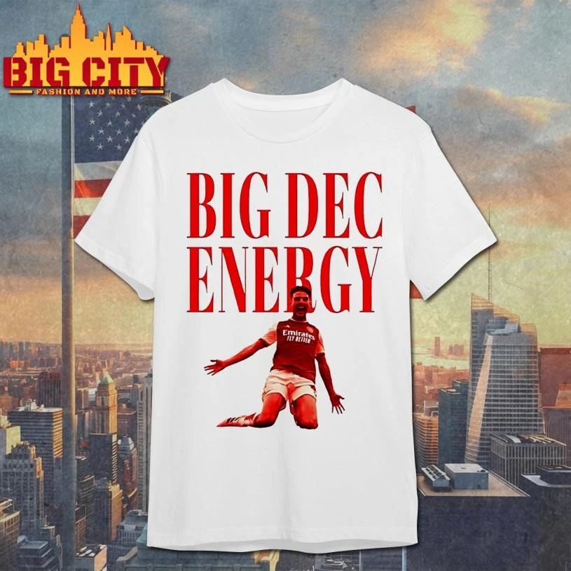 Declan Rice Big Dec Energy Arsenal Fc Shirt