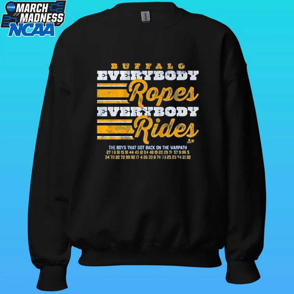Buffalo Hockey Everybody Ropes Everybody Rides Shirt