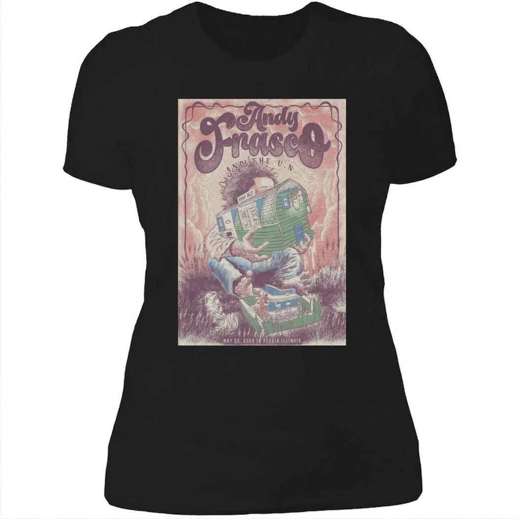 Andy Frasco and The U.N. Concert Tour in Peoria, Illinois 05.22.2026 Poster Shirt