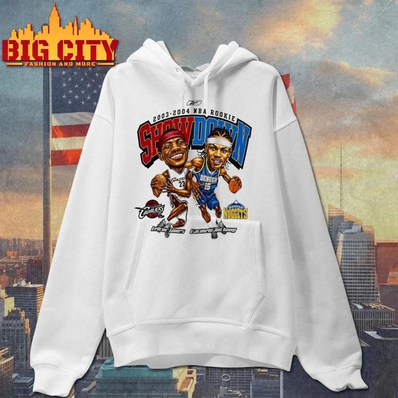 LeBron James Carmelo Anthony 2003-2004 NBA ROOKIE SHOWDOWN Shirt