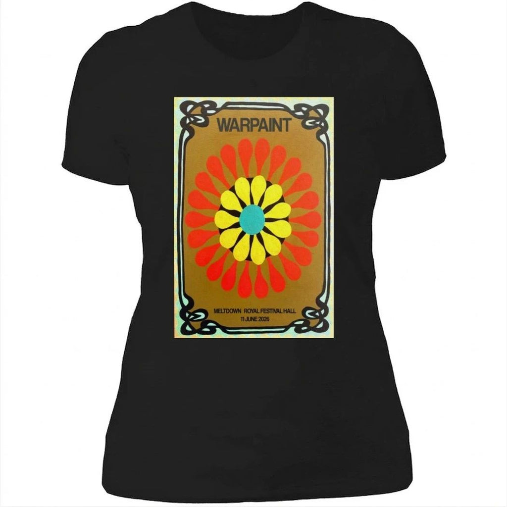 Warpaint Meltdown Royal Festival Hall Poster June 11 2026 Shirt