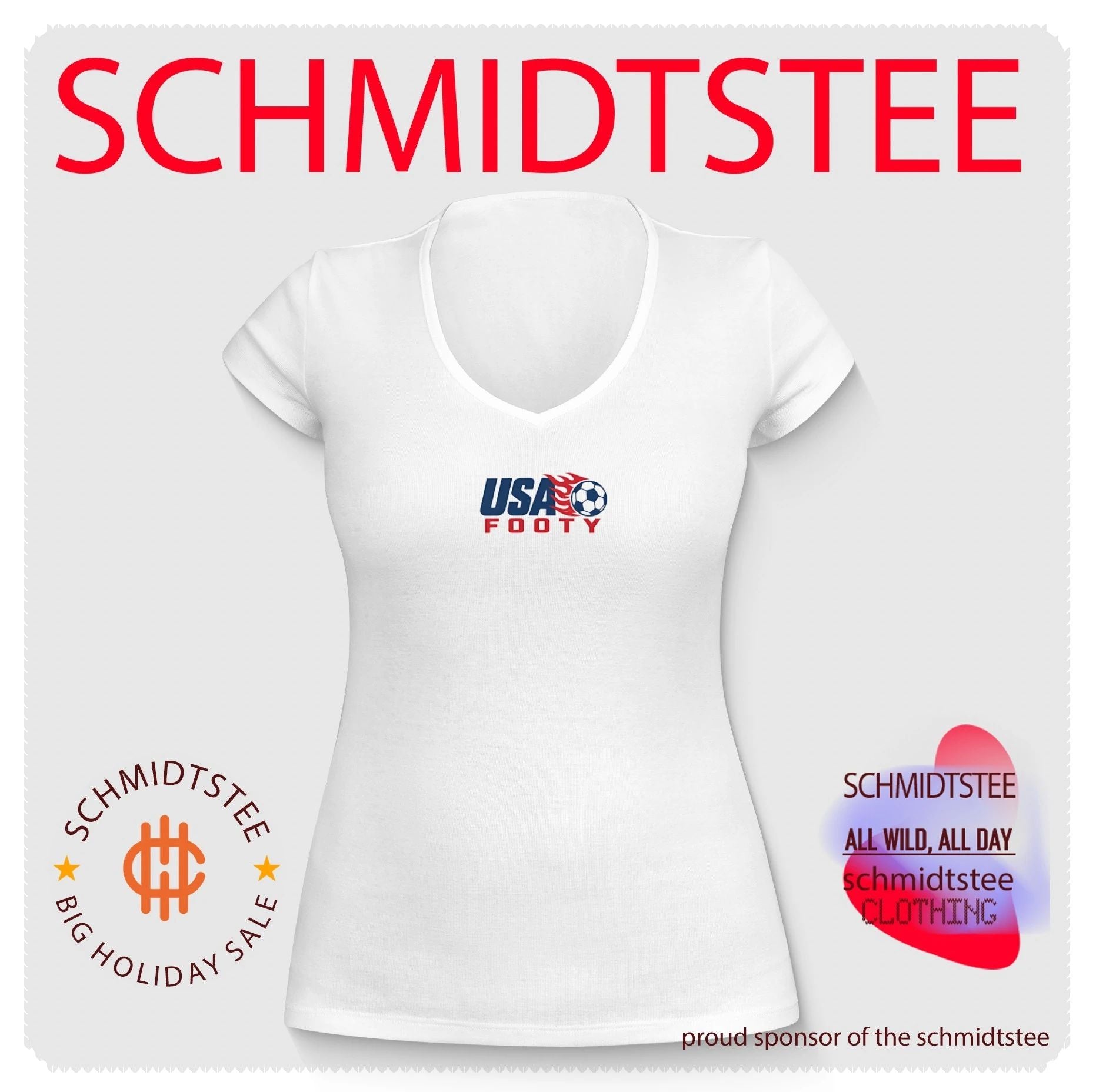 USA Footy USA Soccer logo shirt
