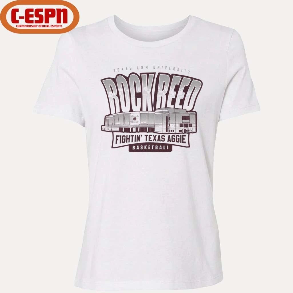 Texas A&M Aggies Rock Reed Basketball T-Shirt