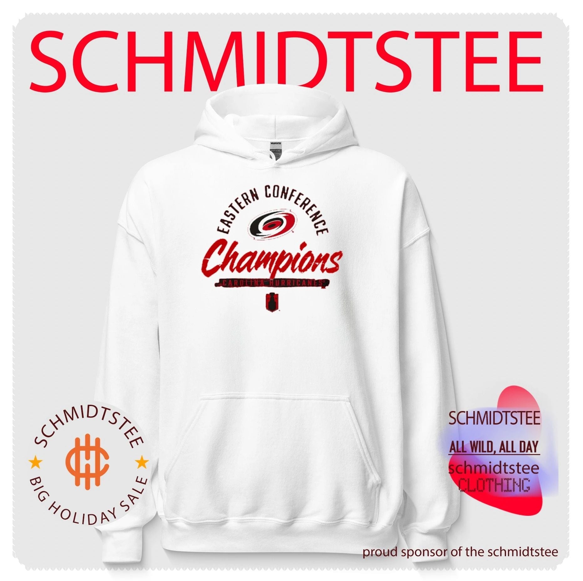2026 NHL Eastern Conference Champions Carolina Hurricanes logo shirt