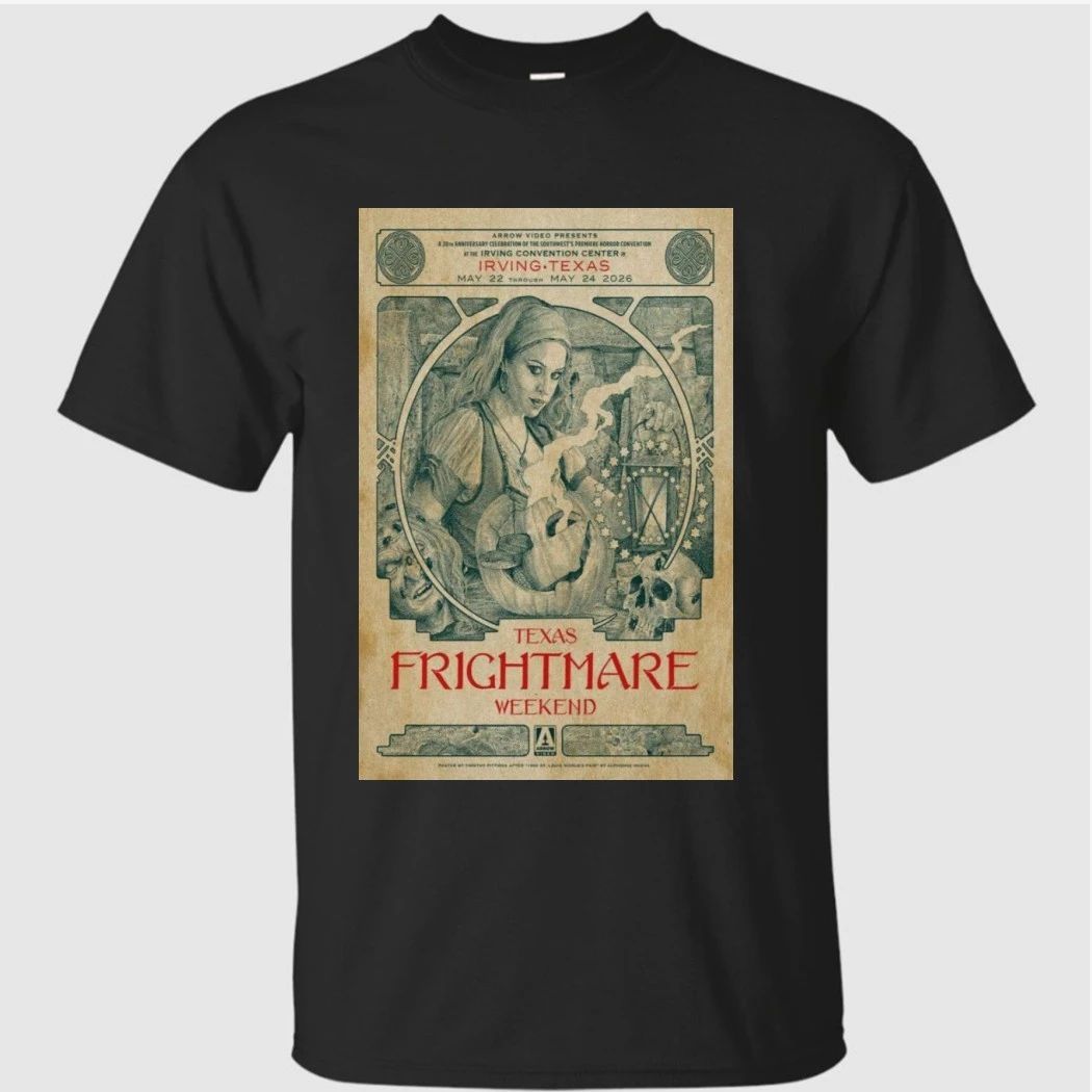 2026 Texas Frightmare Weekend Tour Irving, Texas Poster Shirt