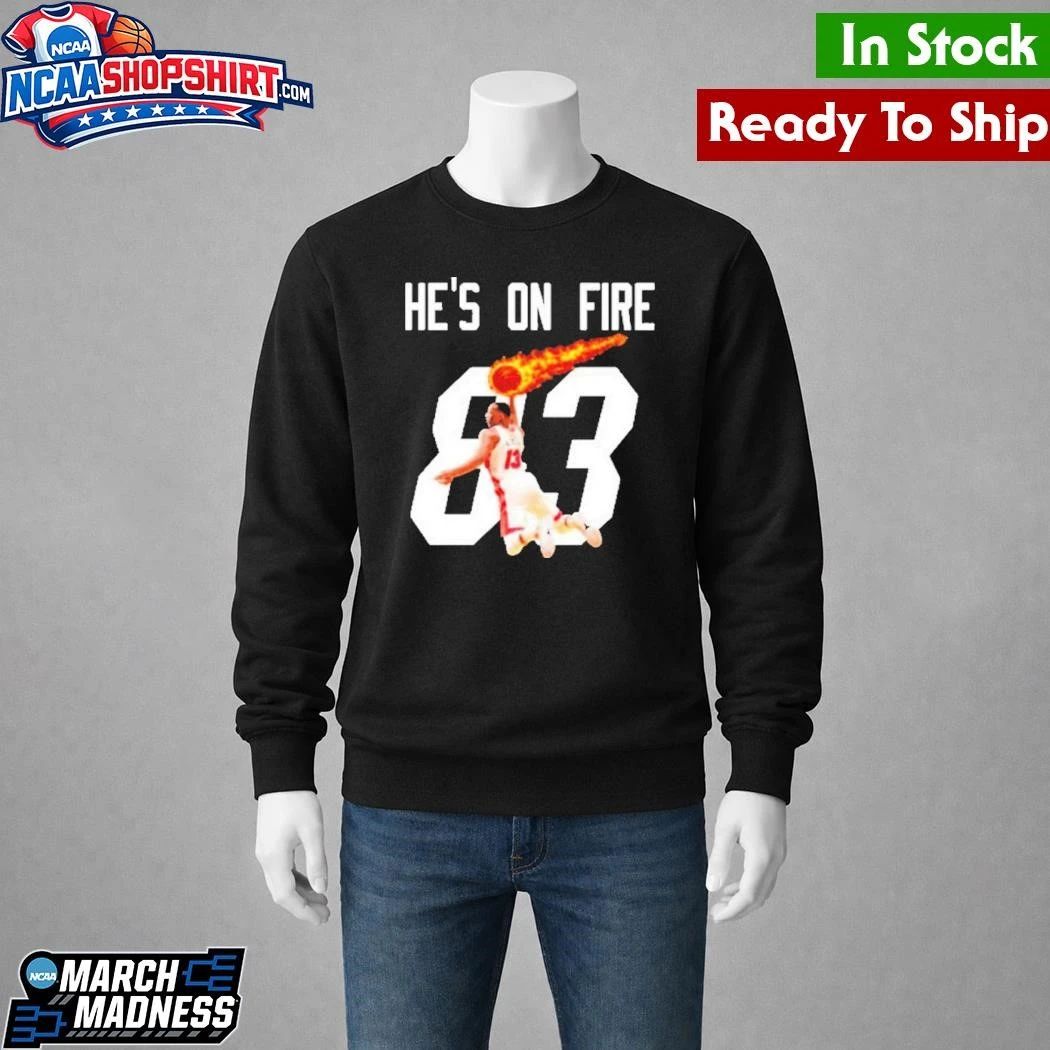 Bam Adebayo 83 Points He’s On Fire Shirt