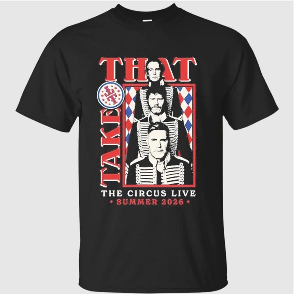 Take That Merch The Circus Live Tour 2026 Photo Shirt