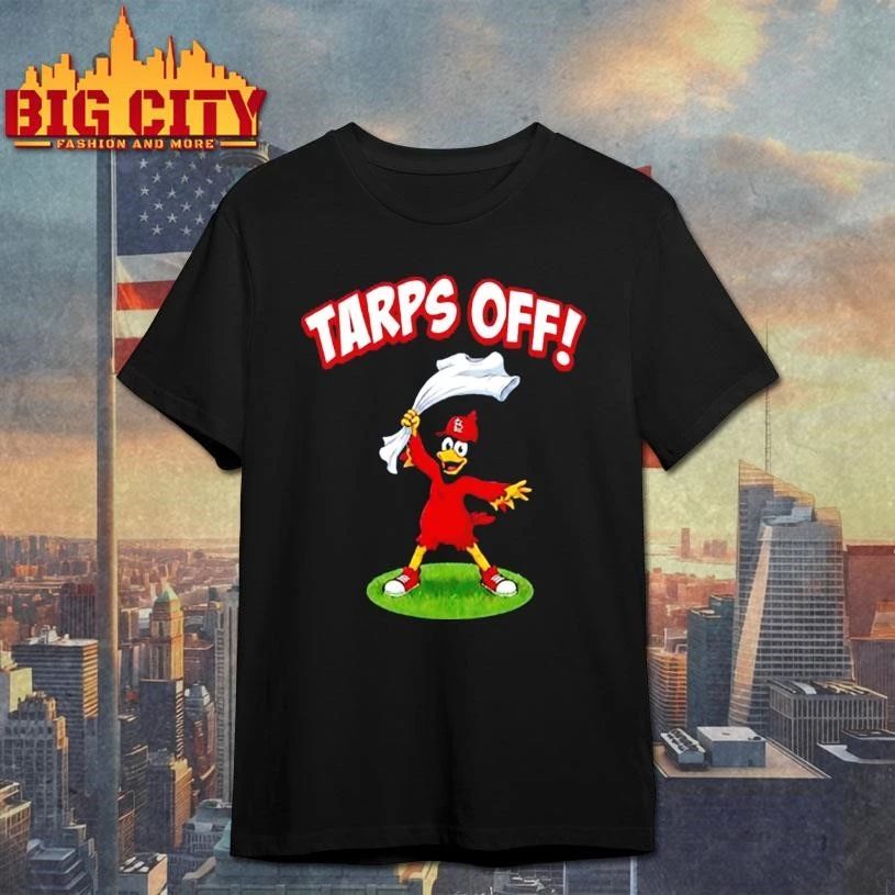 Fredbird St. Louis Cardinals Tarps Off! Mascot Shirt