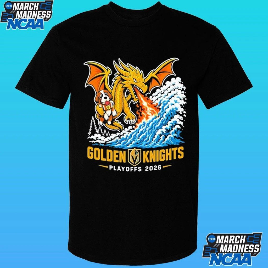 Vegas Golden Knights Golden Knights Playoff 2026 Cluiche Ceannais Chomhdhála An Iarthair Shirt