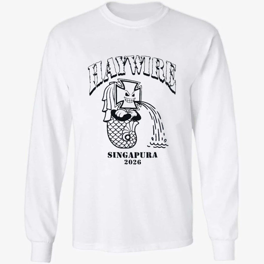 Haywire 617 Boston Hardcore Asia And Australia Tour At Singapore On May 2026 T-Shirt