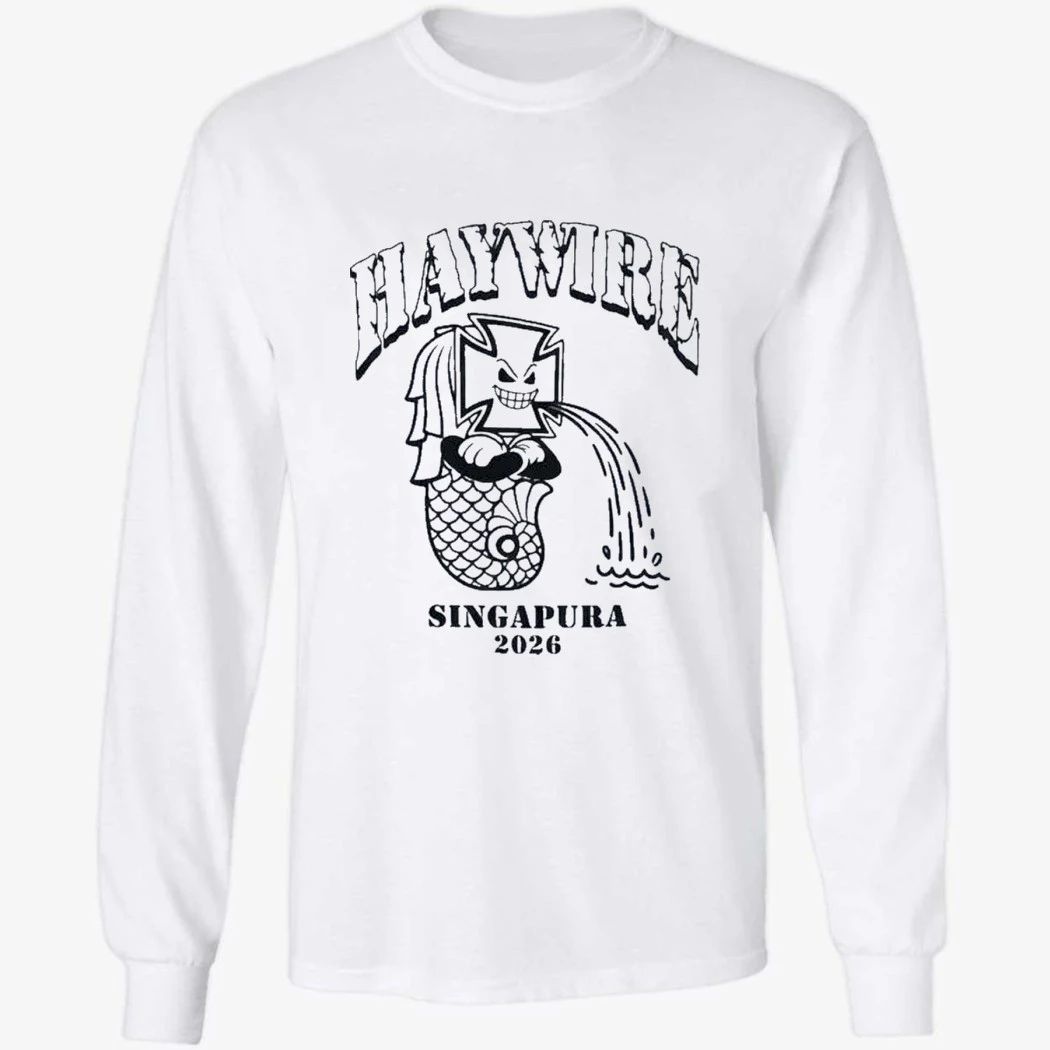 Haywire 617 Boston Hardcore Asia And Australia Tour At Singapore On May 2026 T-Shirt