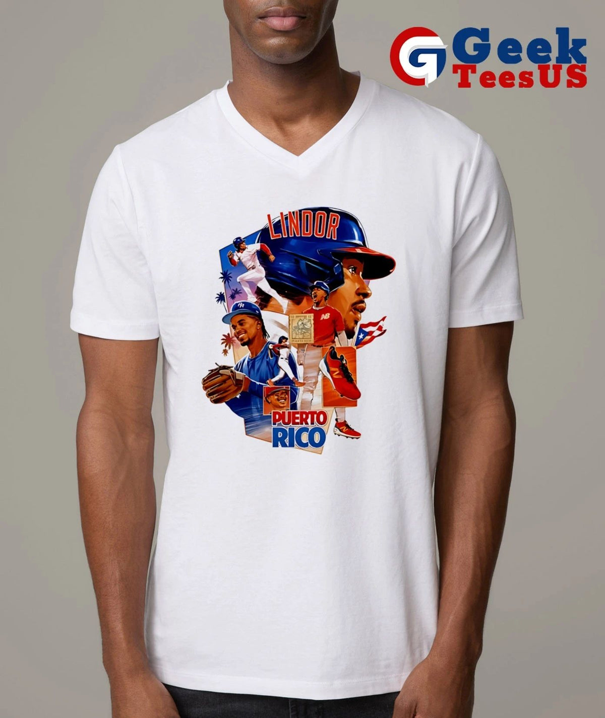 Francisco Lindor New York Mets Puerto Rico Baseball shirt