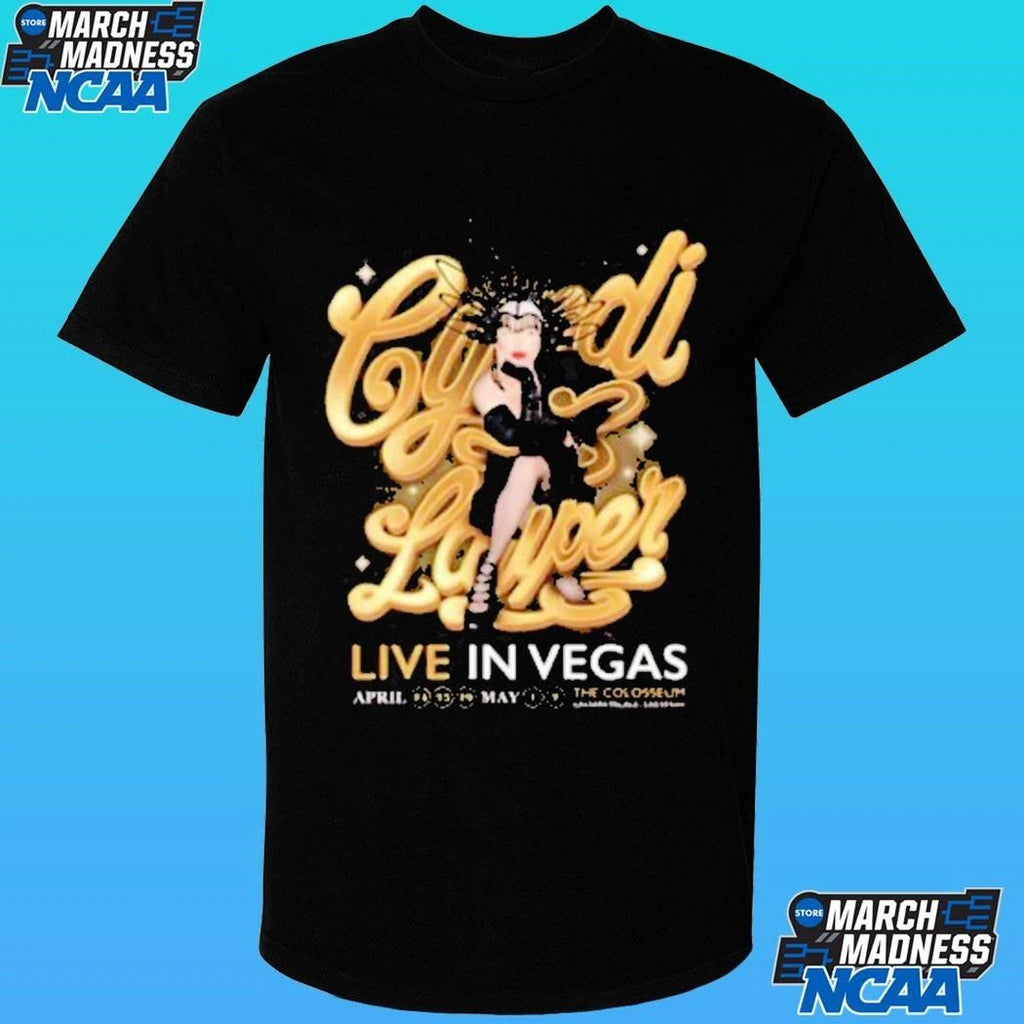 Cyndi Lauper Live In Las Vegas Event Shirt