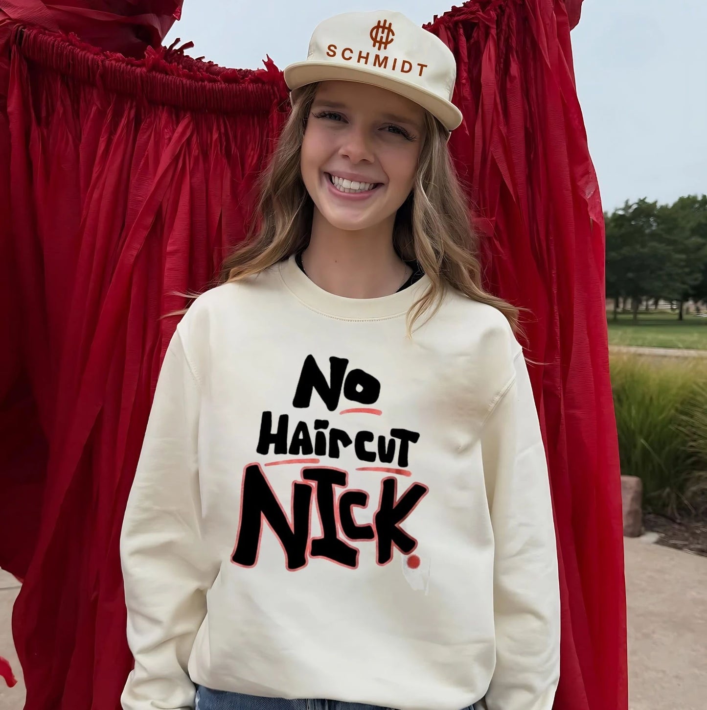 Mario Cristobal No Haircut Nick text shirt