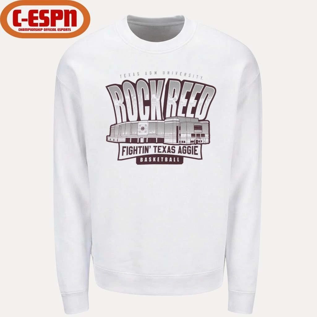 Texas A&M Aggies Rock Reed Basketball T-Shirt