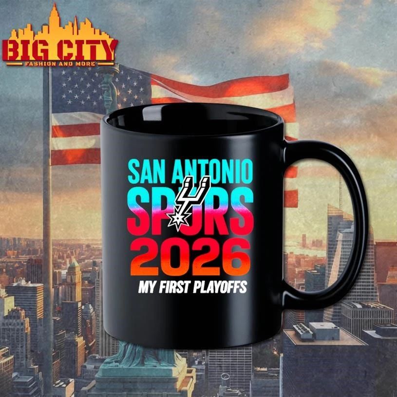 San Antonio Spurs 2026 NBA Playoffs My First Playoffs shirt