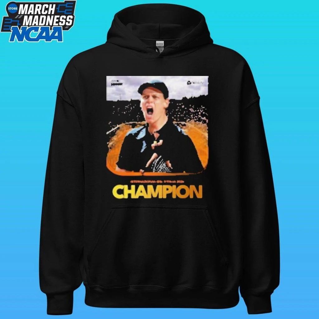 Jannik Sinner Roma Internazionali Bnl D’italia 2026 Champion Golden Masters Shirt