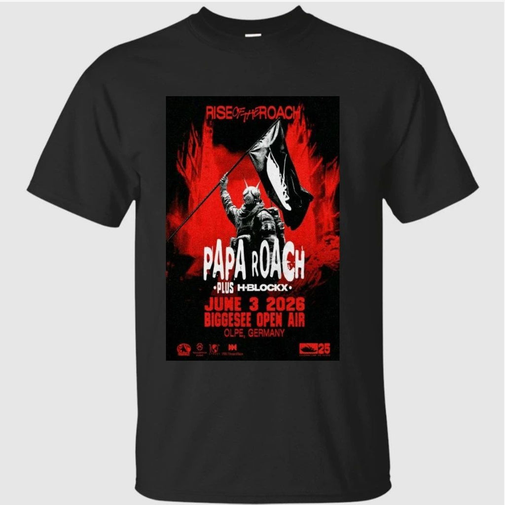 Papa Roach June 03 2026 Olpe, DEU, Biggesee Open Air Poster Shirt