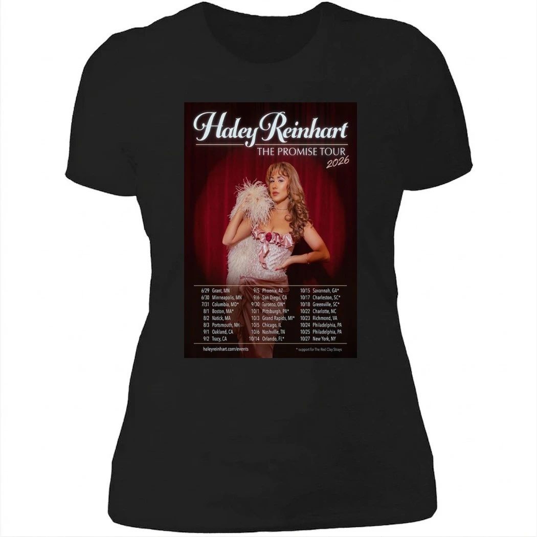 Haley Reinhart Summer Tour 2026 Poster Shirt