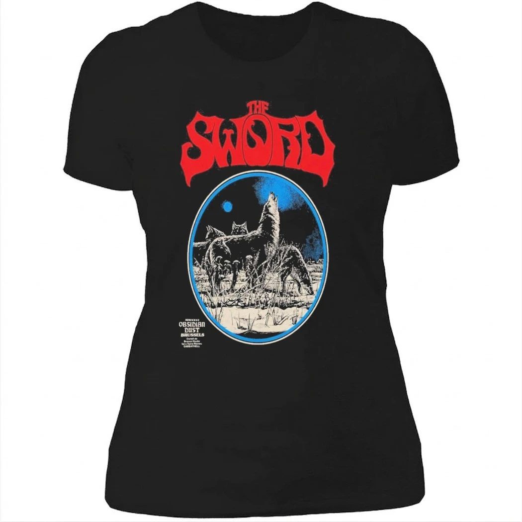 The Sword Brussels, Belgium Poster May 17 2026 Shirt