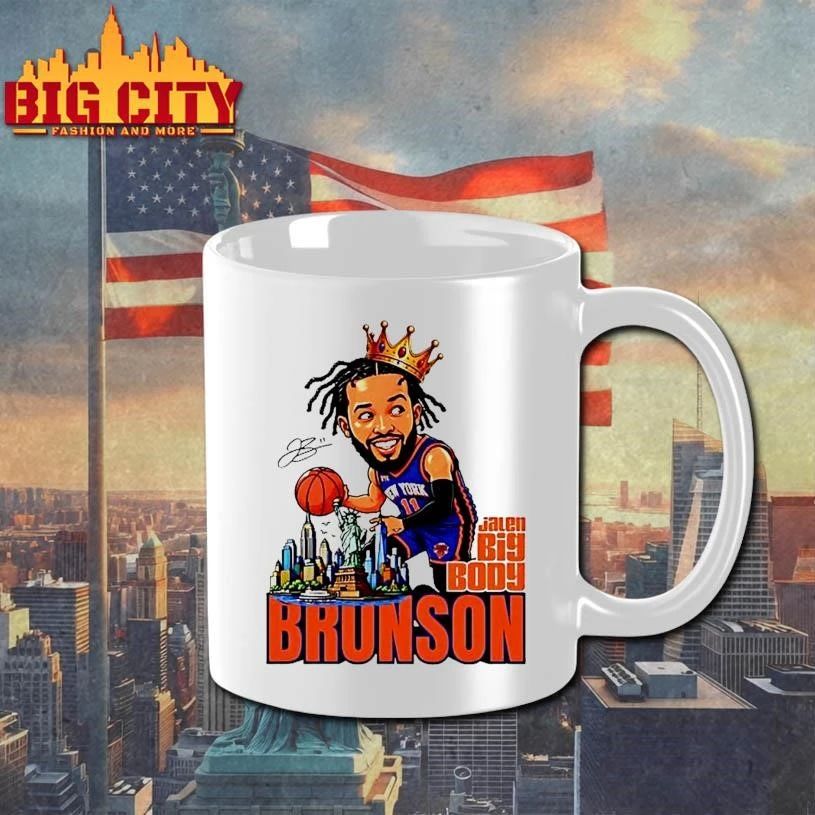 Jalen Brunson New York Knicks Nba 2026 Big Body King Signature Shirt