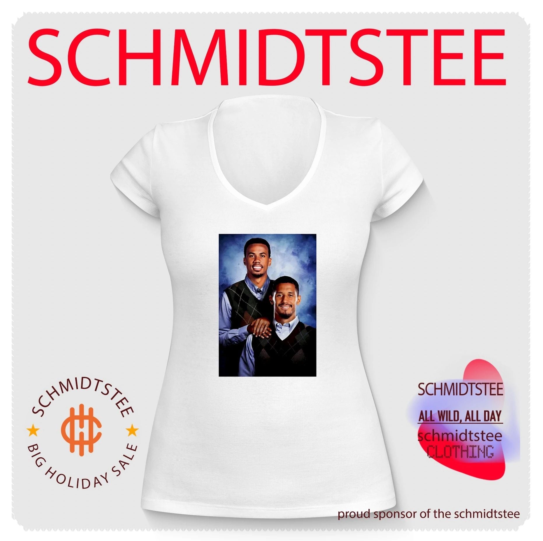 Gabriel & William Saliba Arsenal Step Brothers shirt