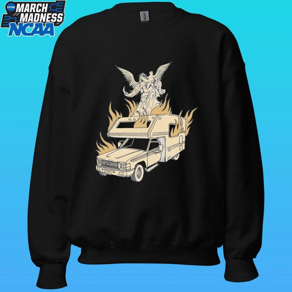 Force Majeure Greet Death Camper Black Shirt
