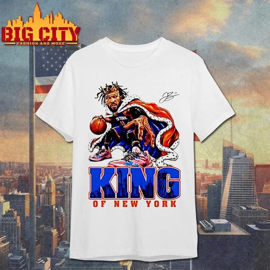 Jalen Brunson New York Knicks Nba 2026 King Of New York Signature Shirt