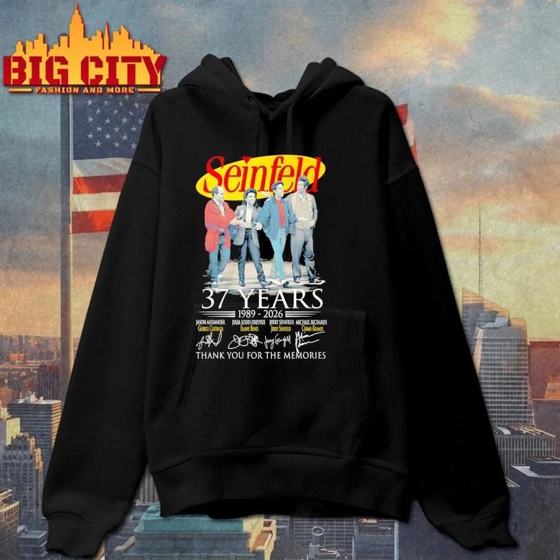 Seinfeld 37 YEars 1989 – 2026 Thank You For The Memories Shirt