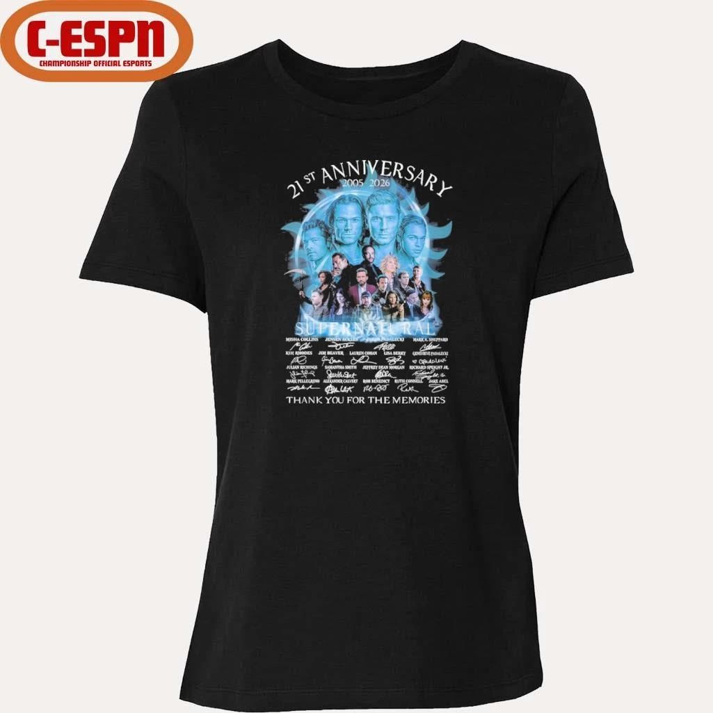 21st Anniversary 2005-2026 Super Natural Thank You For The Memories Shirt