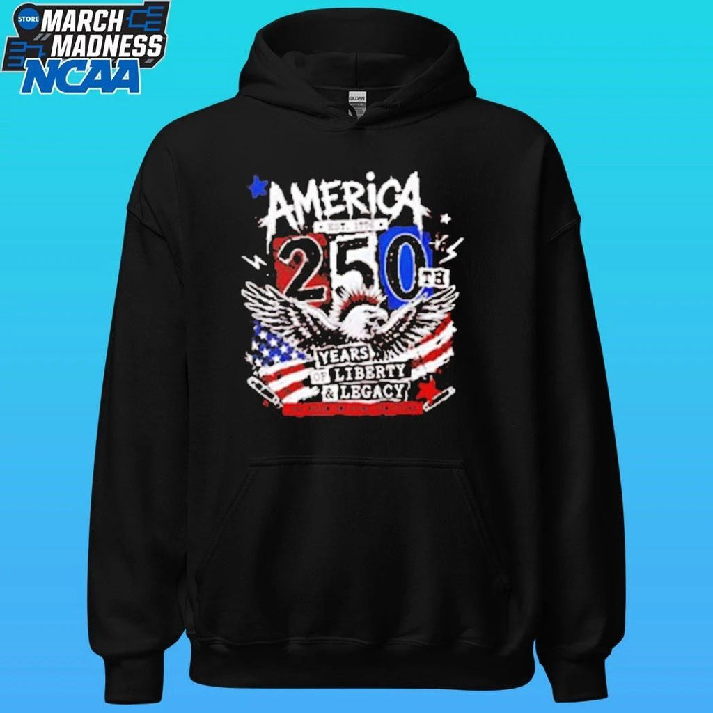 Usa America 250th Anniversary Years Of Liberty And Legacy Eagle Shirt