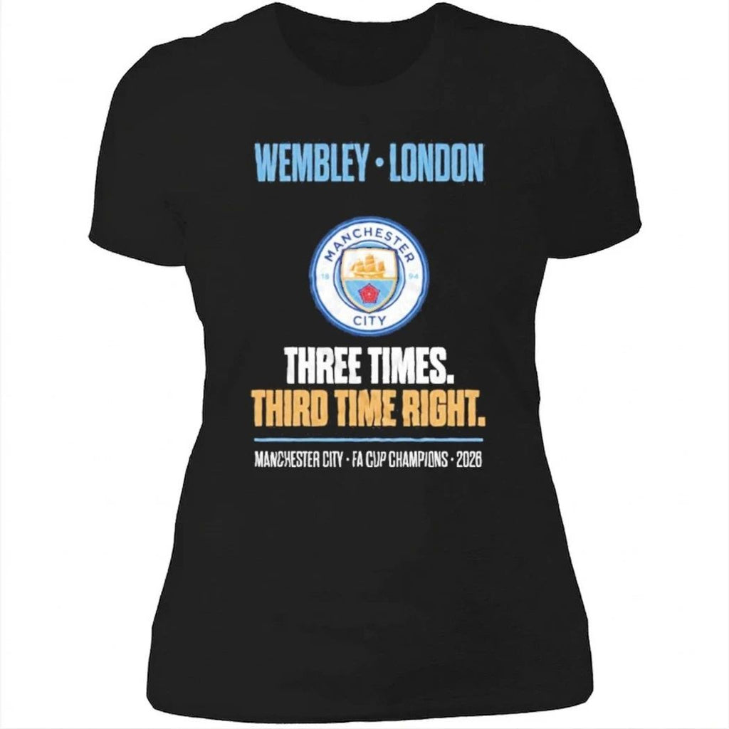 Manchester City FA Cup Champions Wembley 2026 Redemption Shirt
