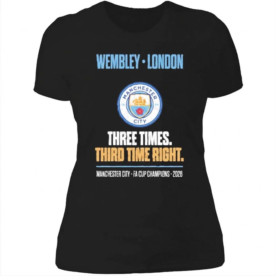 Manchester City FA Cup Champions Wembley 2026 Redemption Shirt