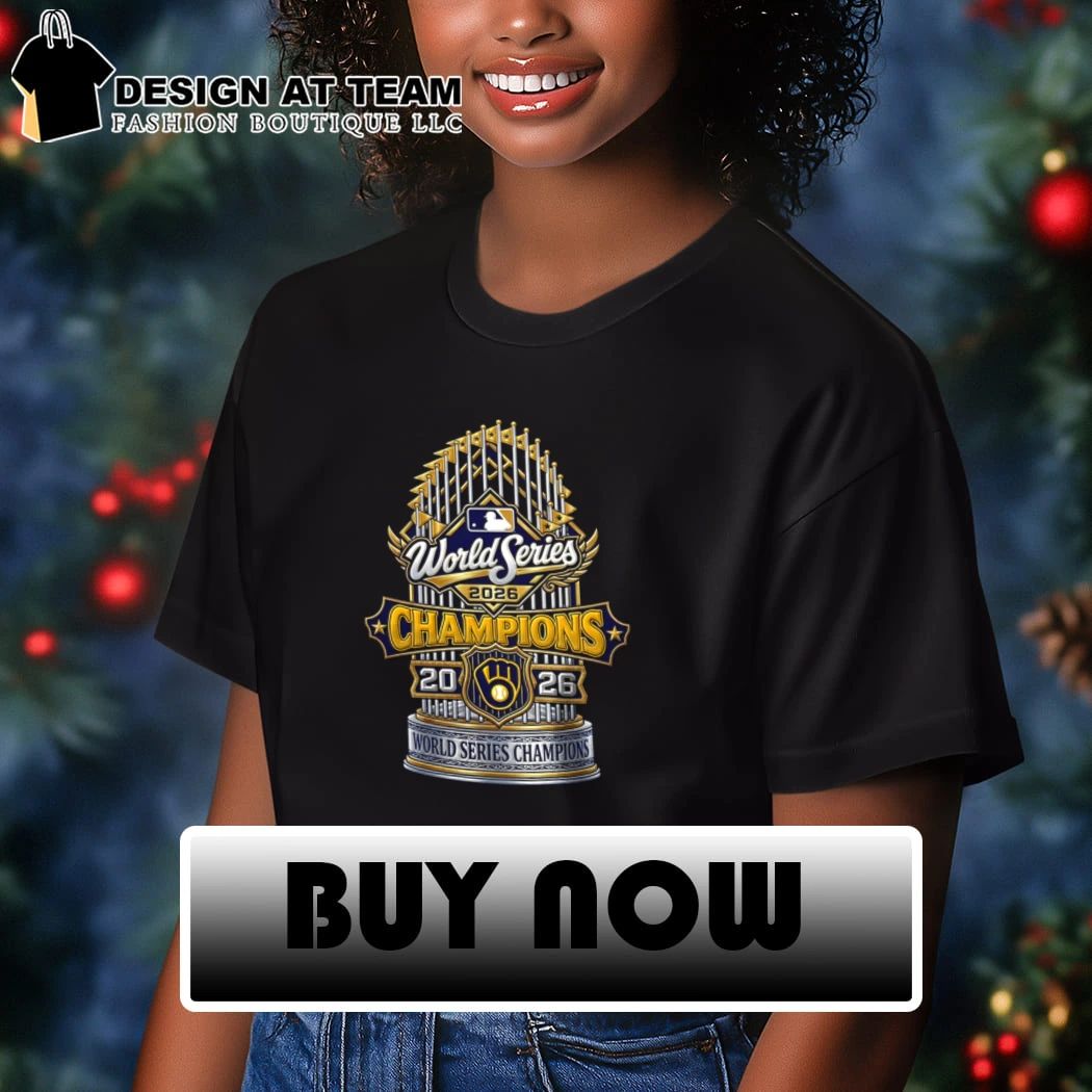 Milwaukee Brewers World Series 2026 Champions Trophy Baseball shirt