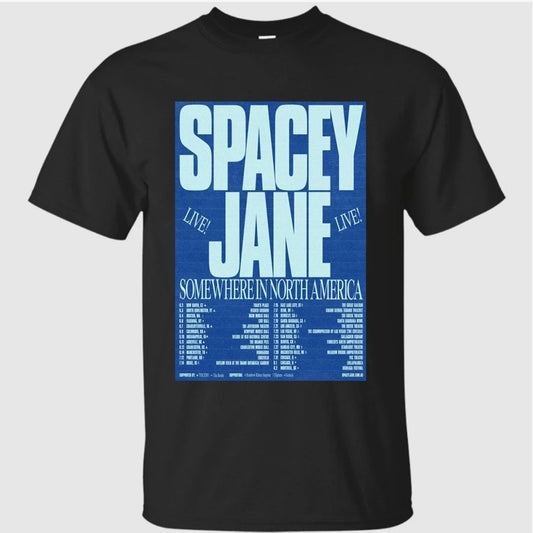 Spacey Jane Somewhere In North AMerica Tour 2026 Poster Shirt