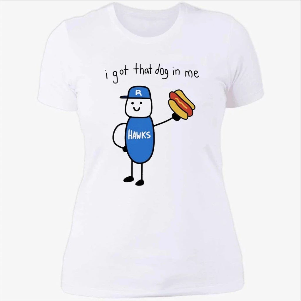 I Got That Dog In Me Edmonton Riverhawks Fan Baseball Shirt